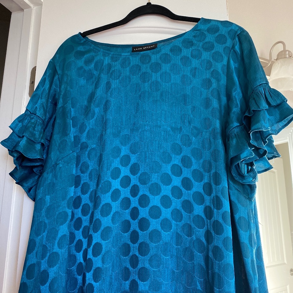 Gorgeous blouse with flutter sleeves